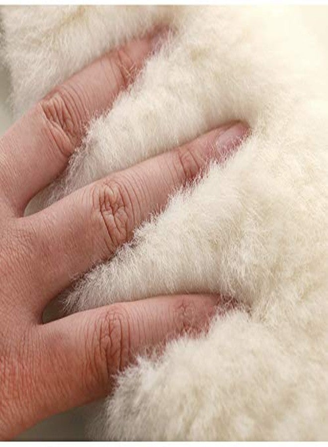 Happystep Genuine Sheepskin Insoles - Premium Lambswool and Sheepskin Top Layer, Honeycomb EVA Bottom Sole for Cushioning and Shock Absorption (Women 5) - Image 5